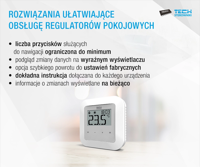 Tech Sterowniki urzadzenia pokojowe